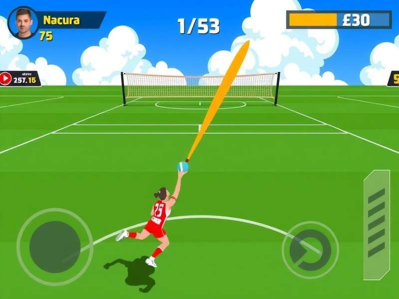 Brilliant Volley Pros Gameplay Screenshot